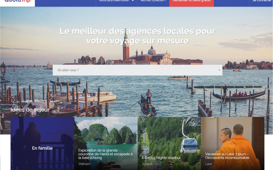 Quotatrip : le comparateur d’agences de voyage locales